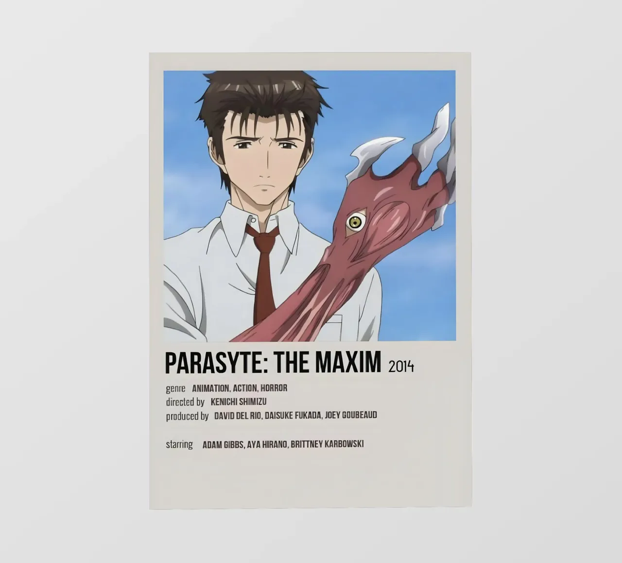 PARASYTE THE MAXIM 2014 pellicola backlit da Totoya