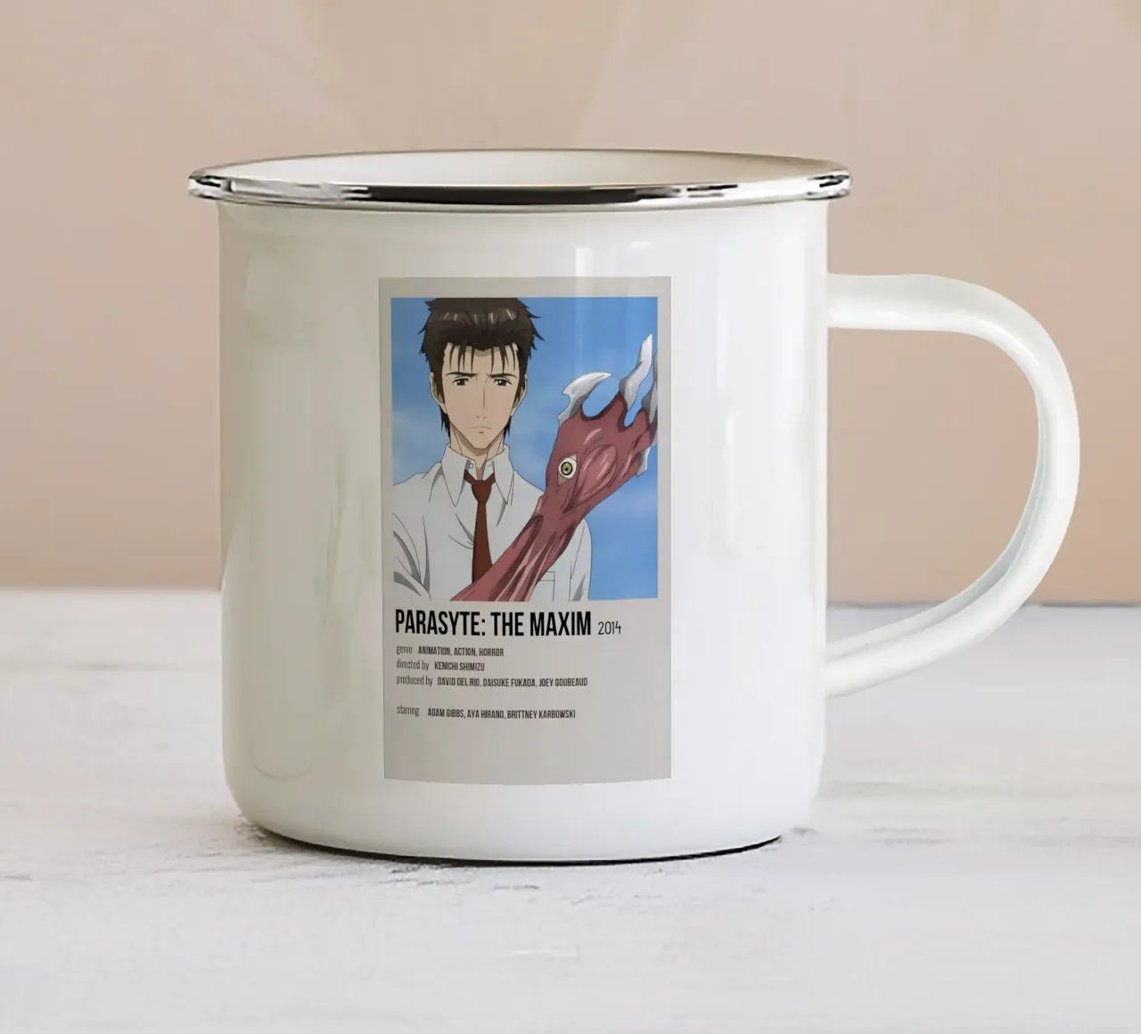PARASYTE THE MAXIM 2014 tazza in smalto da Totoya