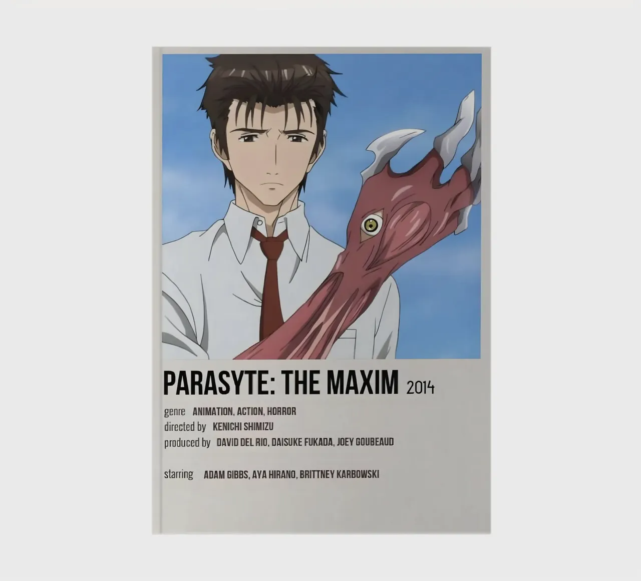 PARASYTE THE MAXIM 2014 diario da Totoya