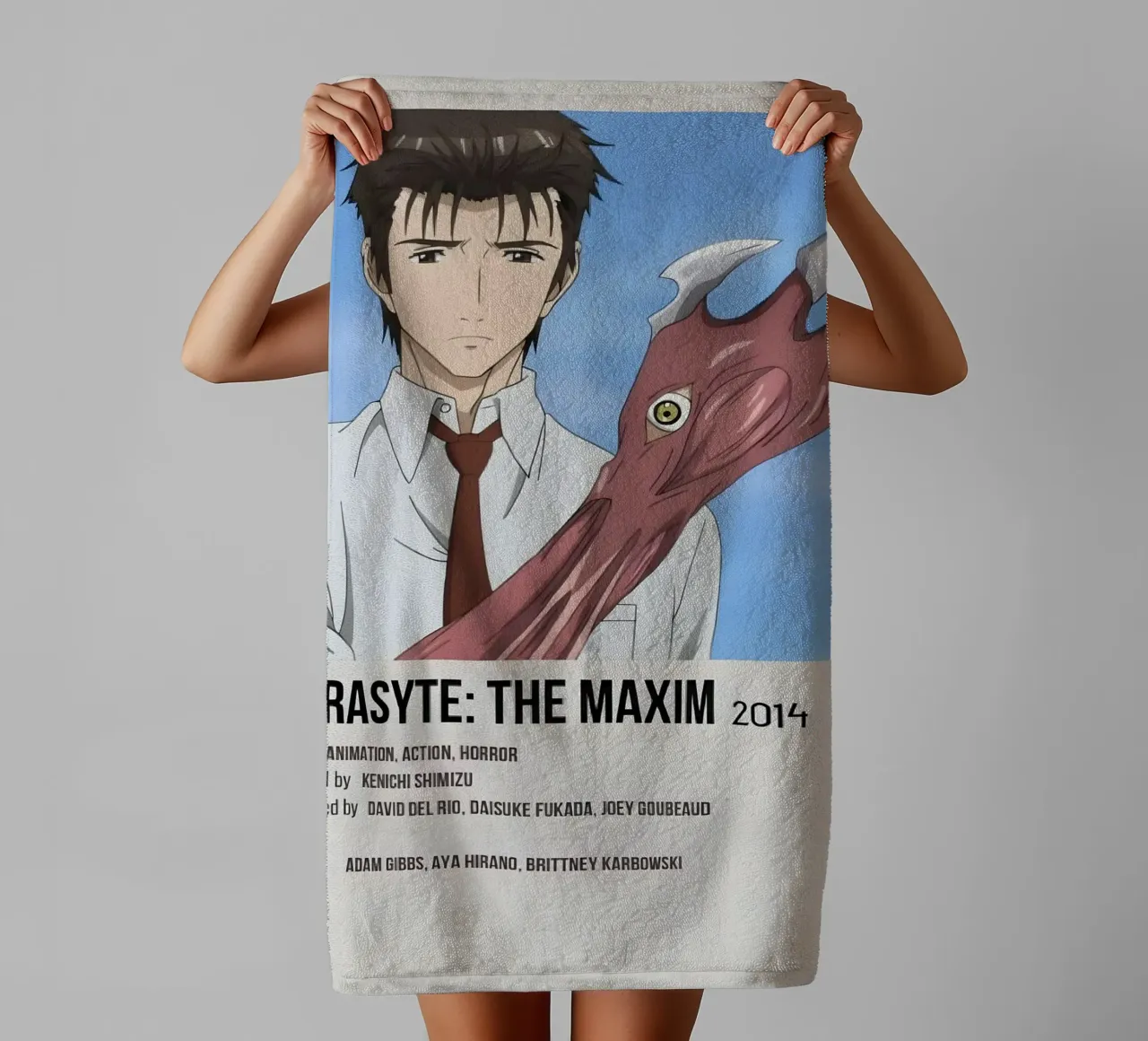 PARASYTE THE MAXIM 2014 asciugamano da bagno da Totoya