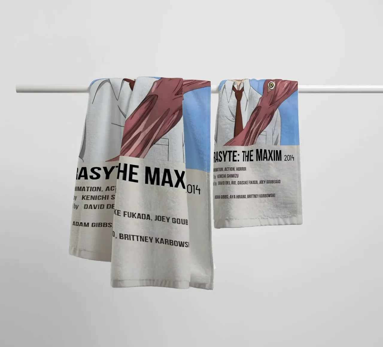 PARASYTE THE MAXIM 2014 asciugamano da bagno da Totoya