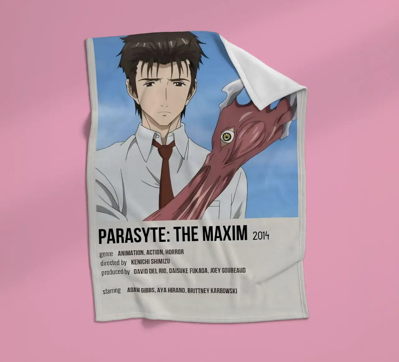 PARASYTE THE MAXIM 2014 coperta in pile da Totoya