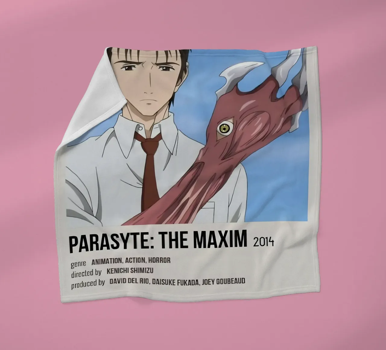 PARASYTE THE MAXIM 2014 coperta in pile da Totoya