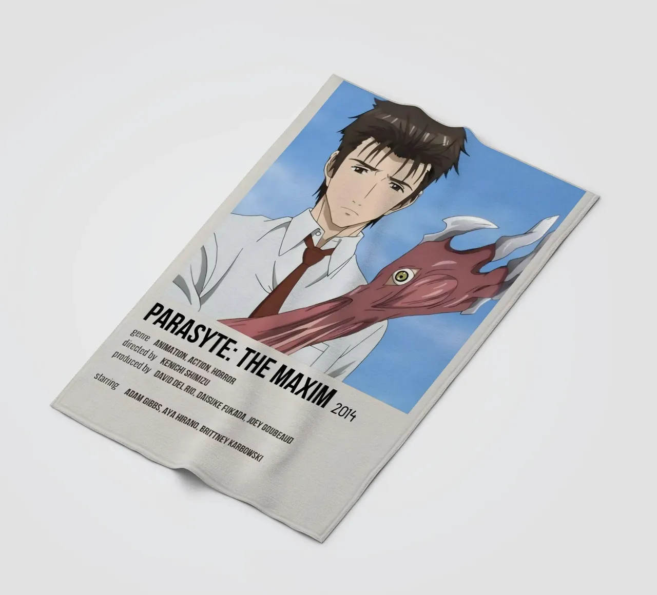 PARASYTE THE MAXIM 2014 coperta in pile da Totoya