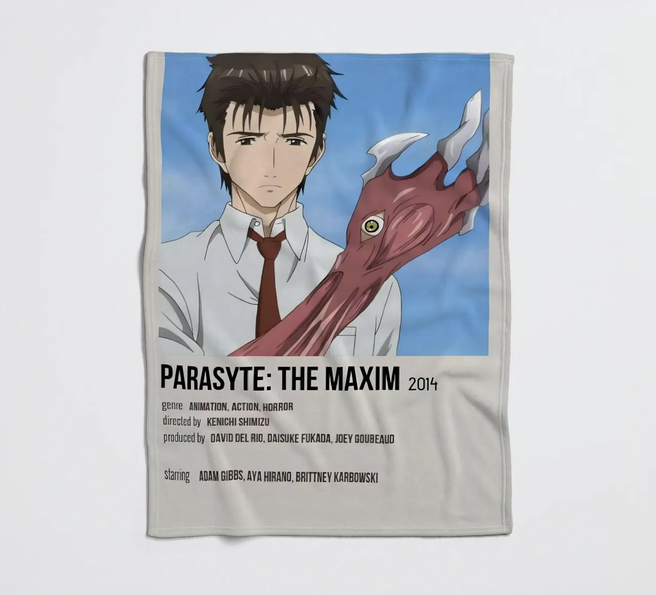 PARASYTE THE MAXIM 2014 coperta in pile da Totoya