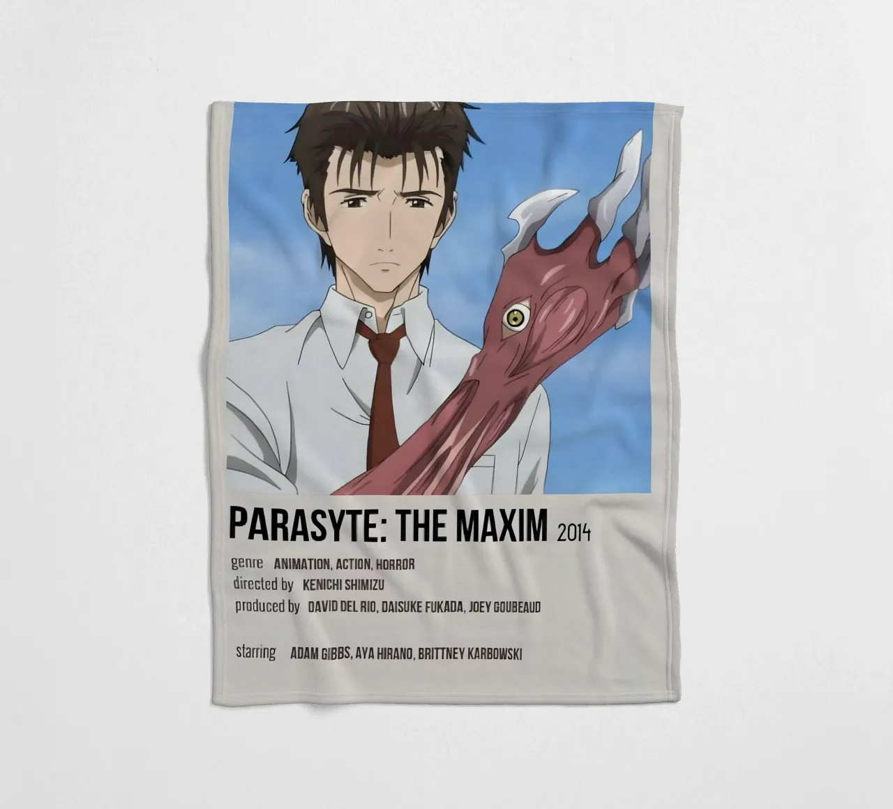 PARASYTE THE MAXIM 2014 coperta in pile da Totoya