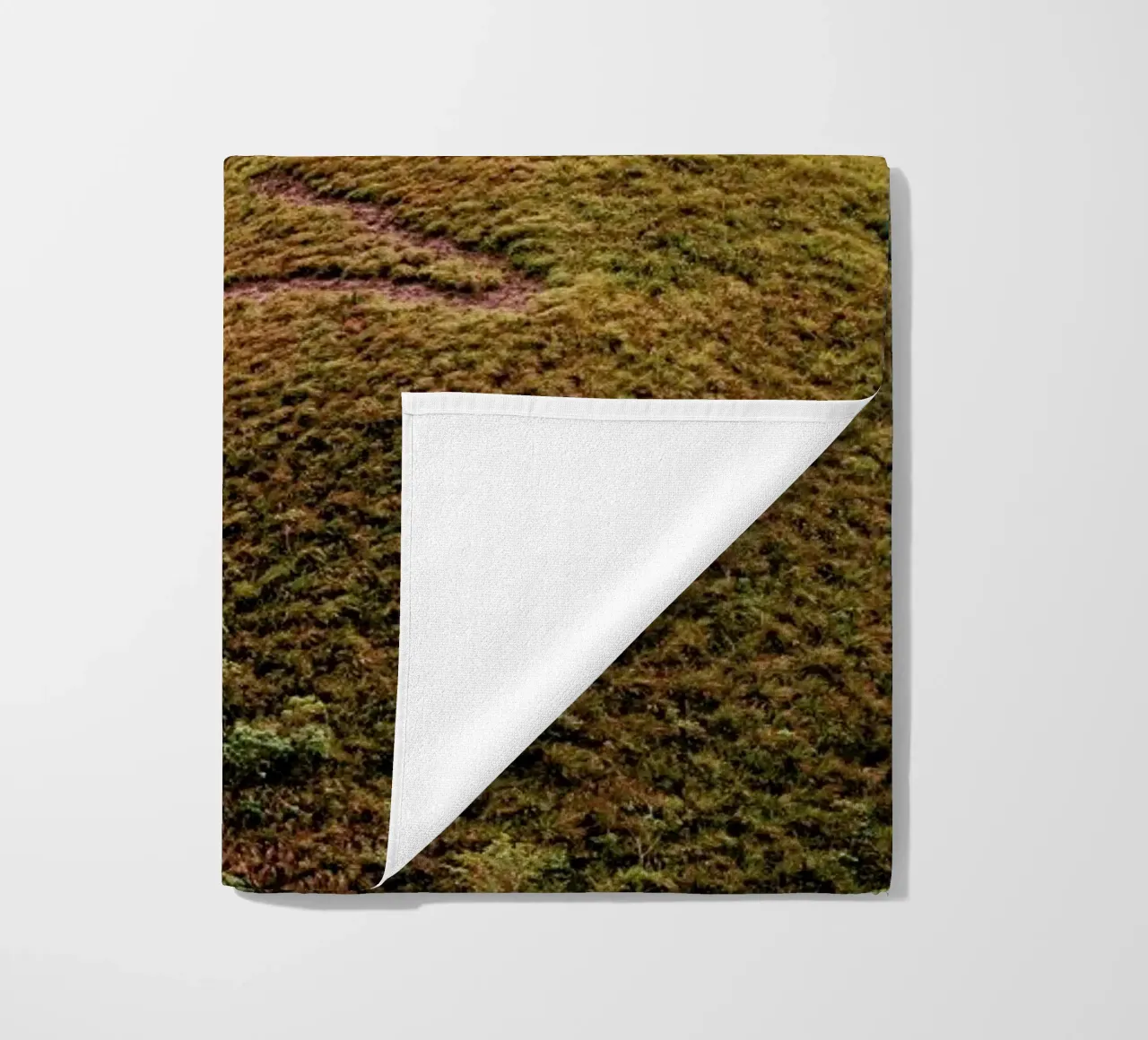 Mossy Landscape beach towel by METROPOLIS