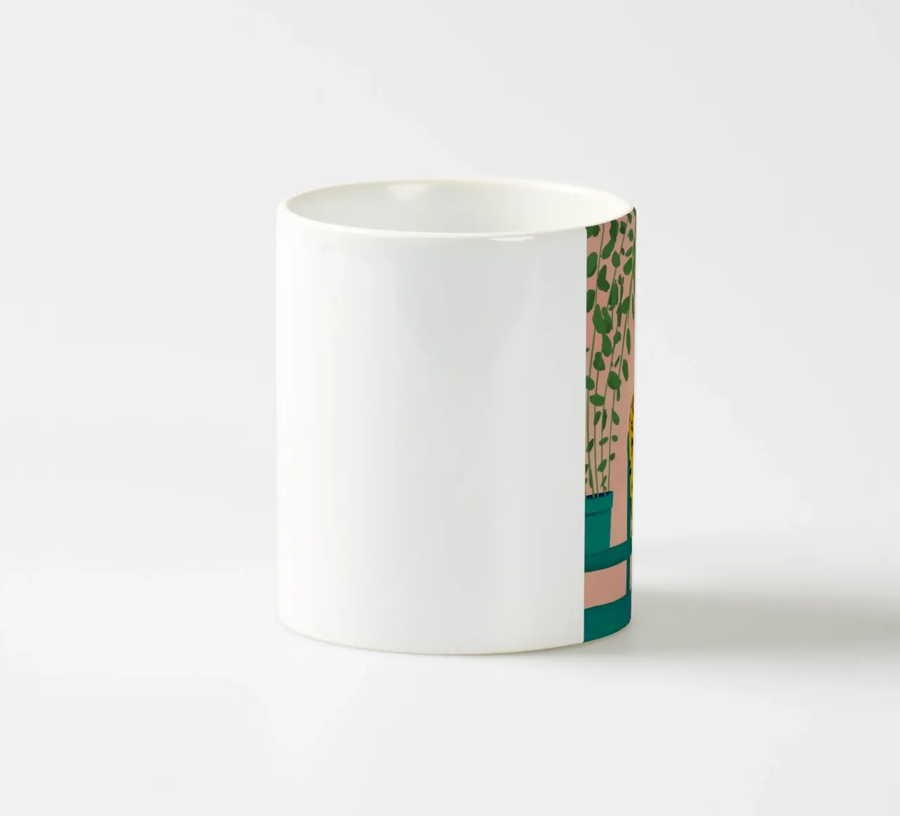 Musa del giardino sereno tazza in ceramica da Ivory Frame