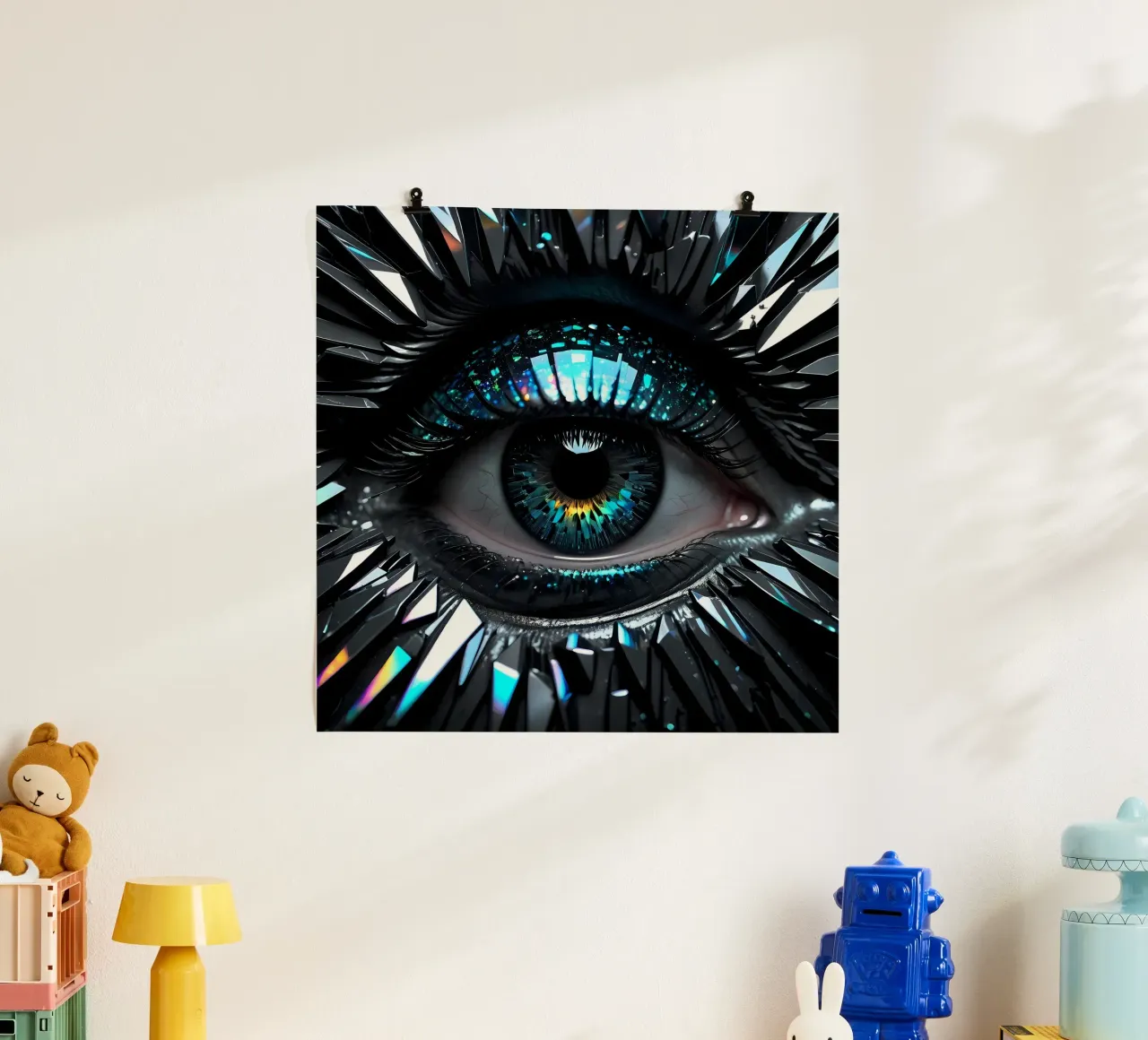 Silberauge poster da kosinsart.gallery