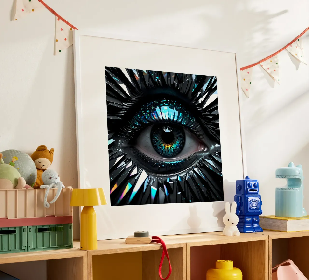 Silberauge poster da kosinsart.gallery