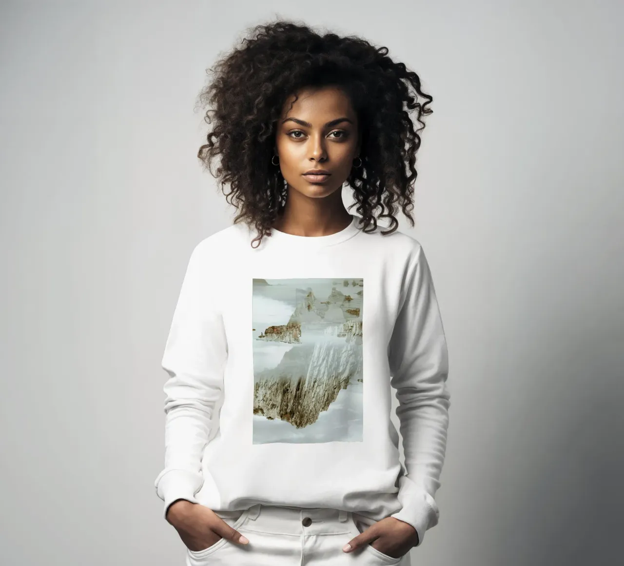 Rocks in Reflection sweatshirt van METROPOLIS