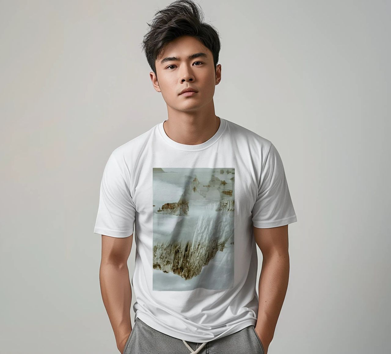 Rocks in Reflection t-shirt da METROPOLIS