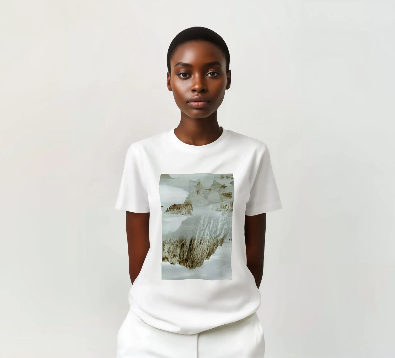 Rocks in Reflection t-shirt da METROPOLIS