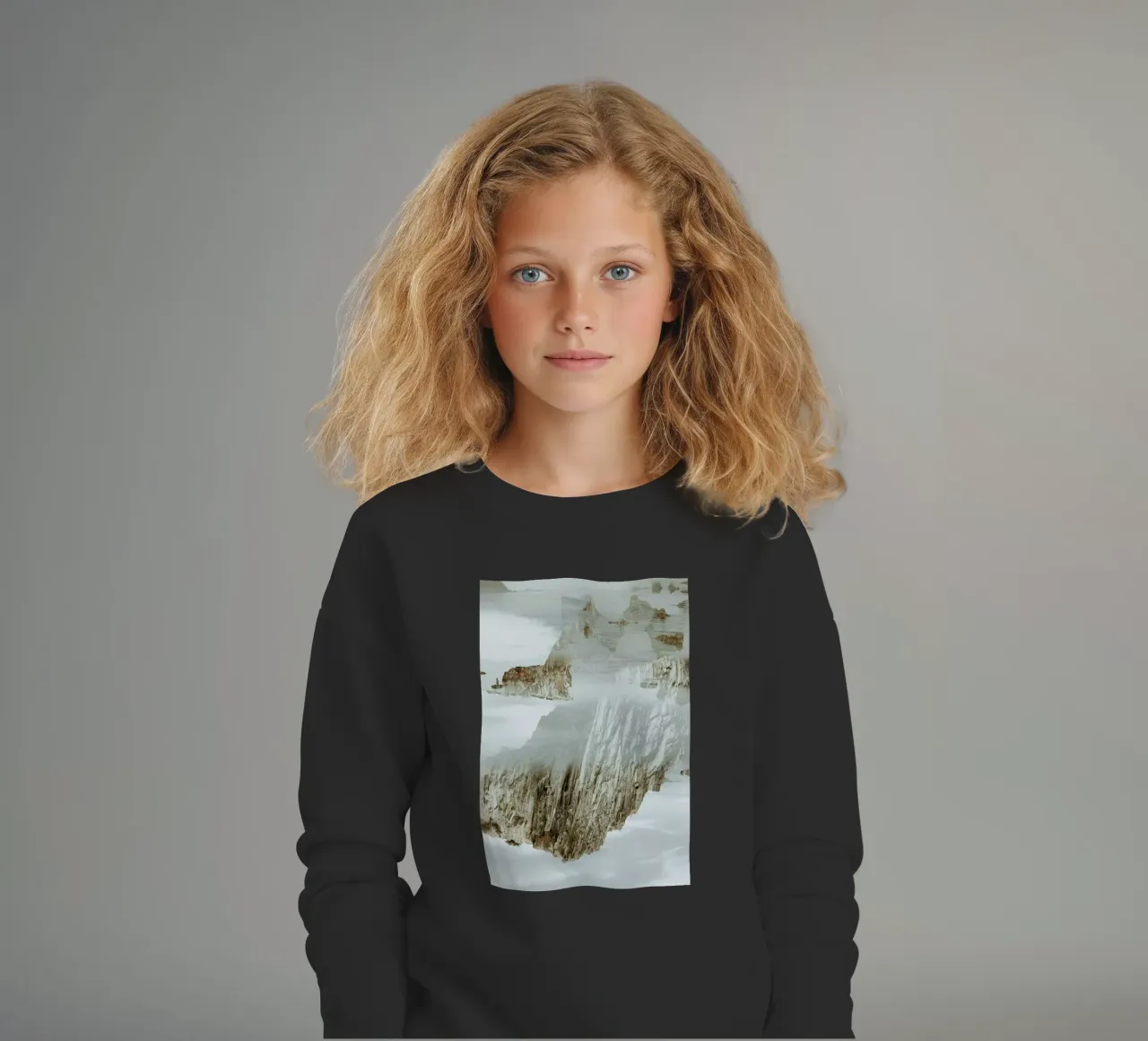 Rocks in Reflection felpa bambino da METROPOLIS