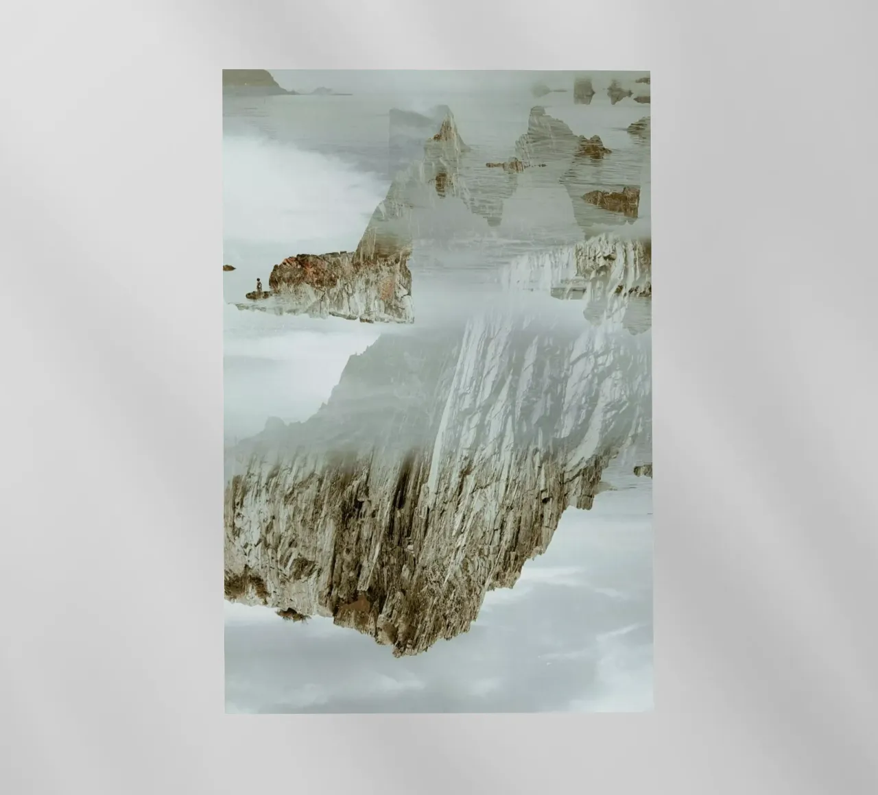 Rocks in Reflection pellicola backlit da METROPOLIS