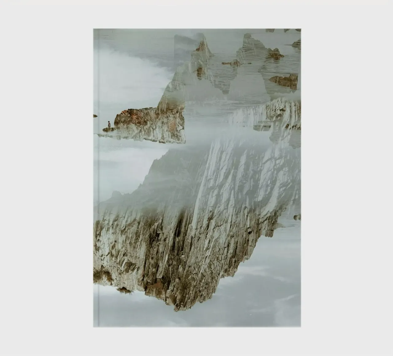 Rocks in Reflection notebook by METROPOLIS