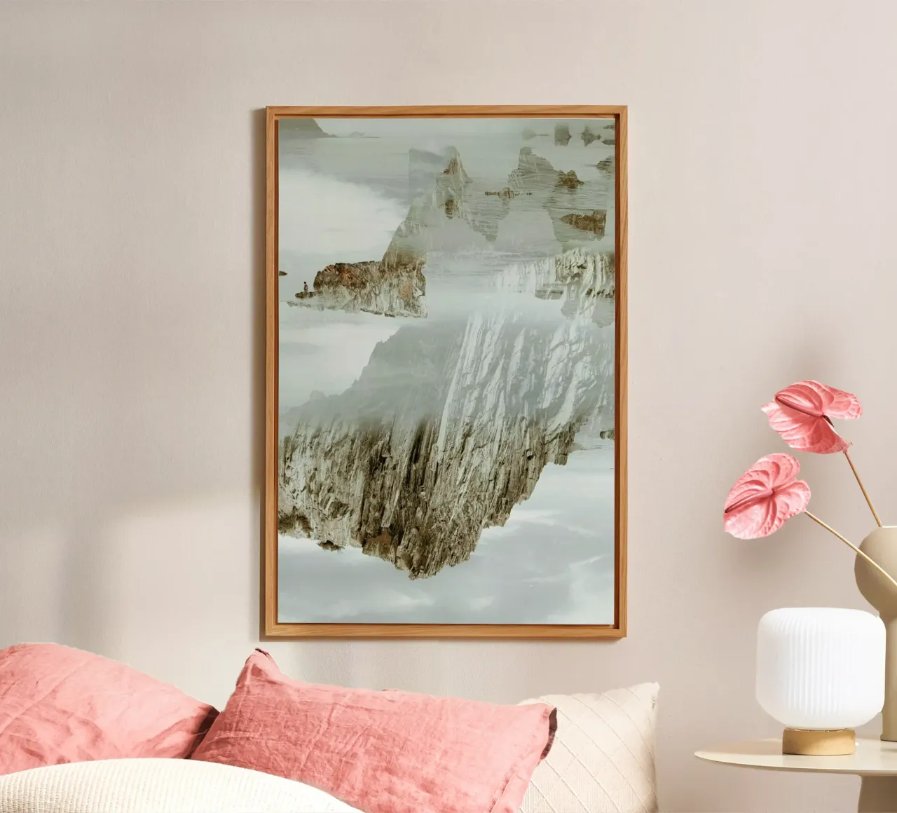 Rocks in Reflection alluminio dibond da METROPOLIS