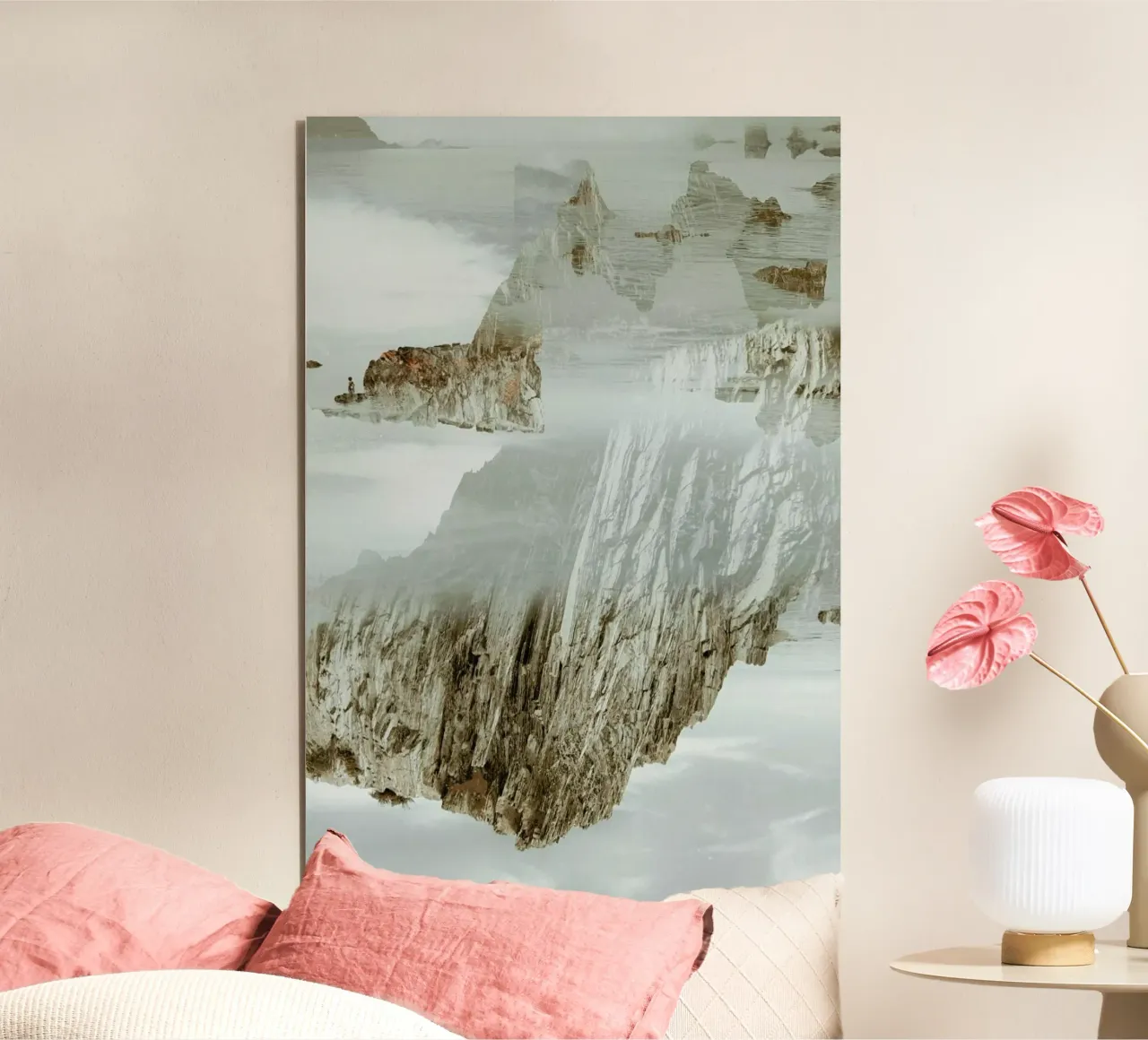 Rocks in Reflection alluminio dibond da METROPOLIS