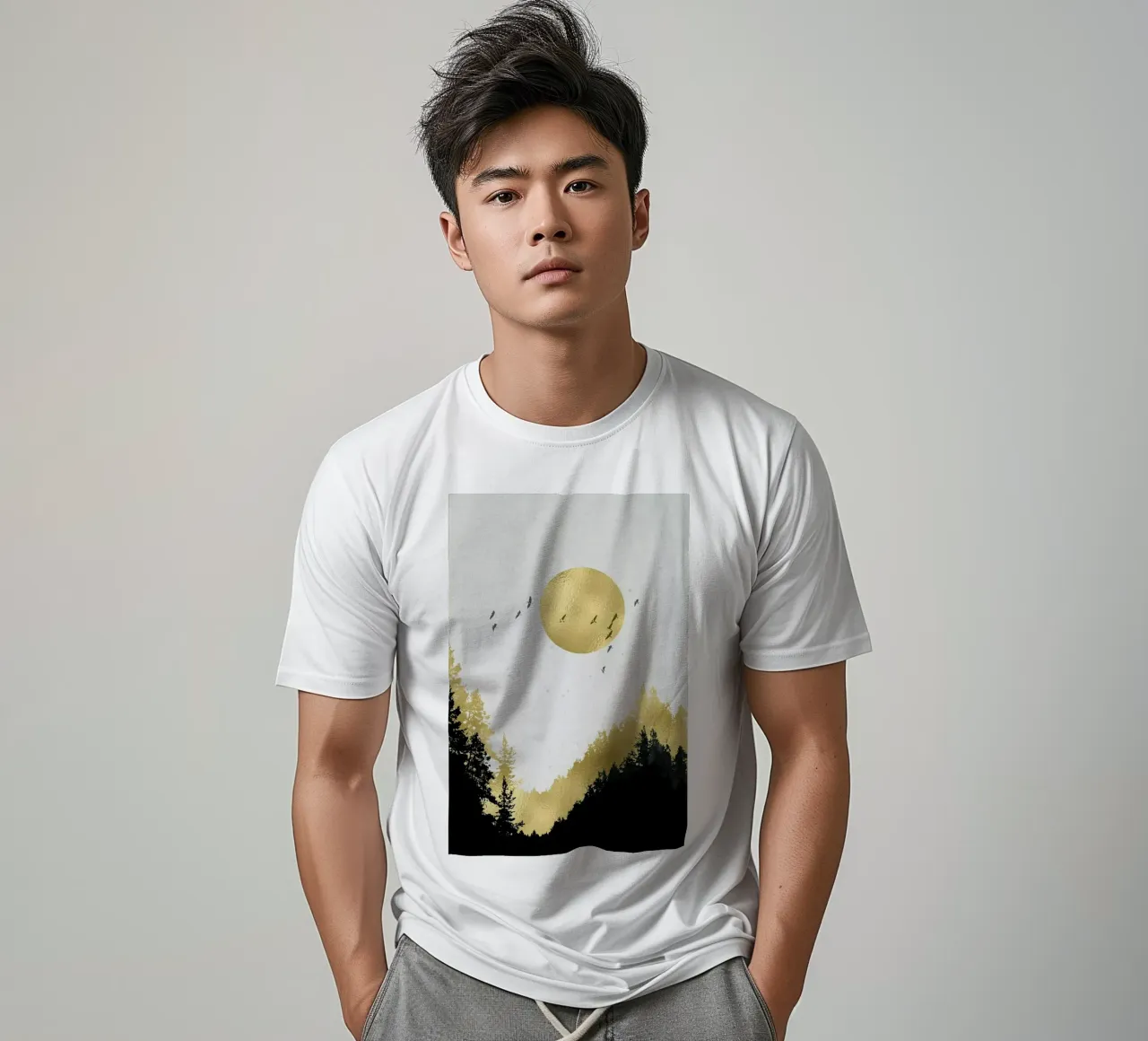 Goldmond t-shirt by Mia Nissen