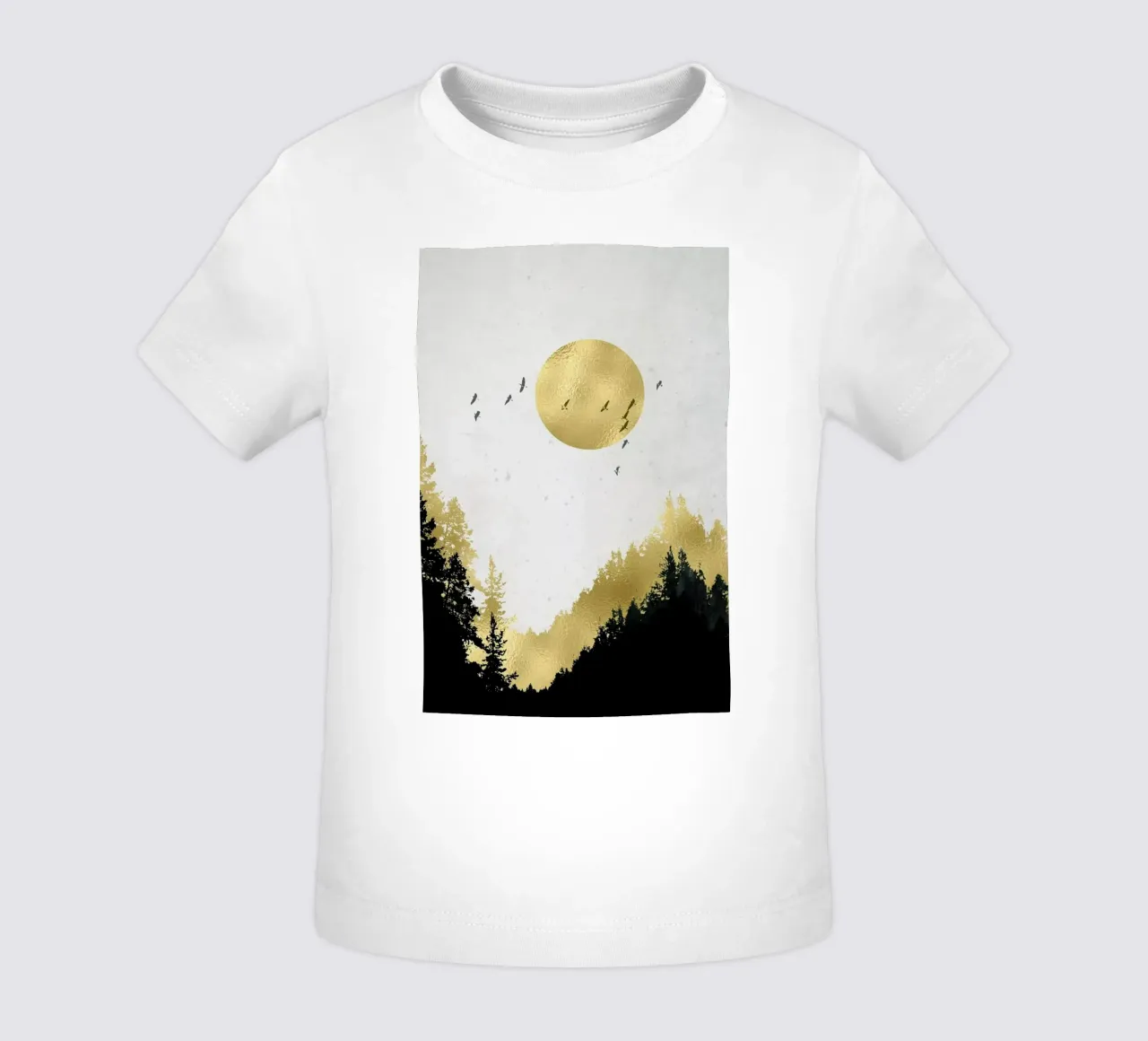 Goldmond baby t-shirt by Mia Nissen