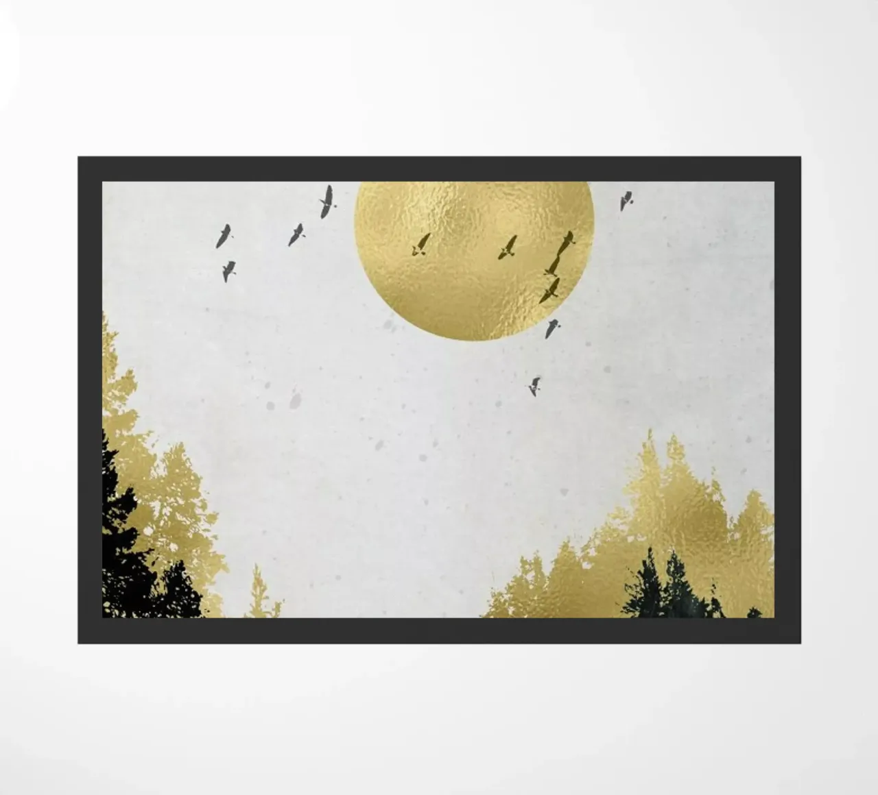 Goldmond doormat by Mia Nissen