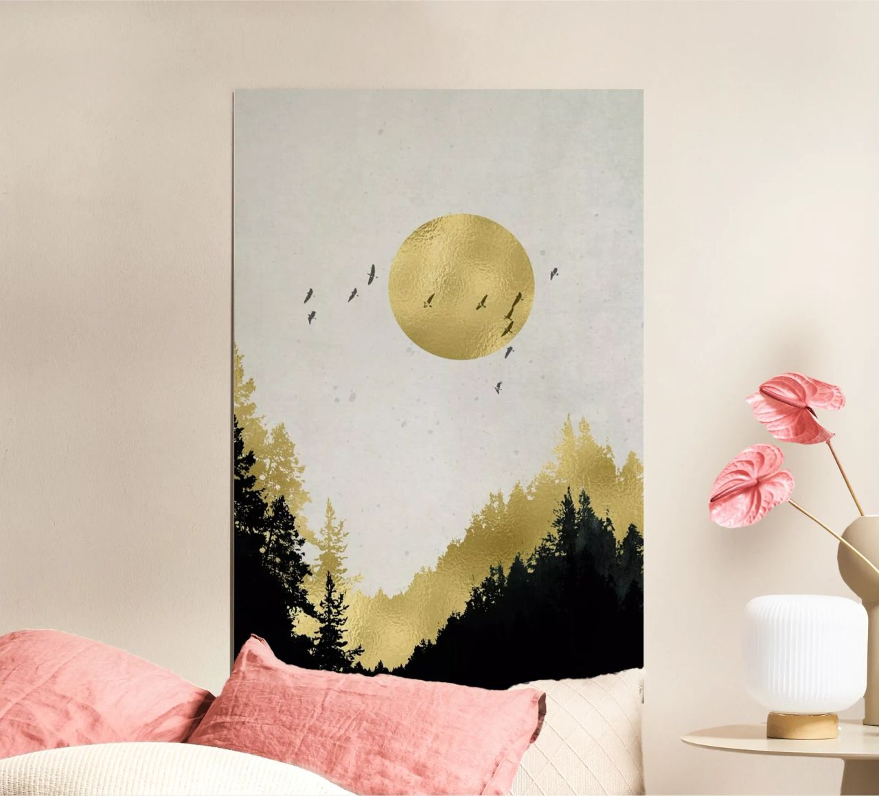 Goldmond Poster von Mia Nissen