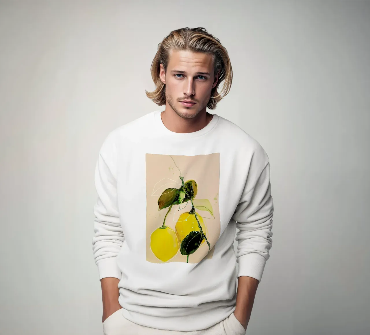 Lemonstudy 02 sweatshirt van Leigh Viner