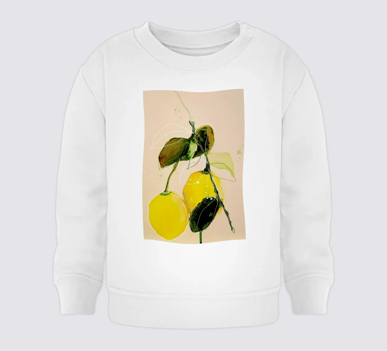 Lemonstudy 02 felpa neonato da Leigh Viner