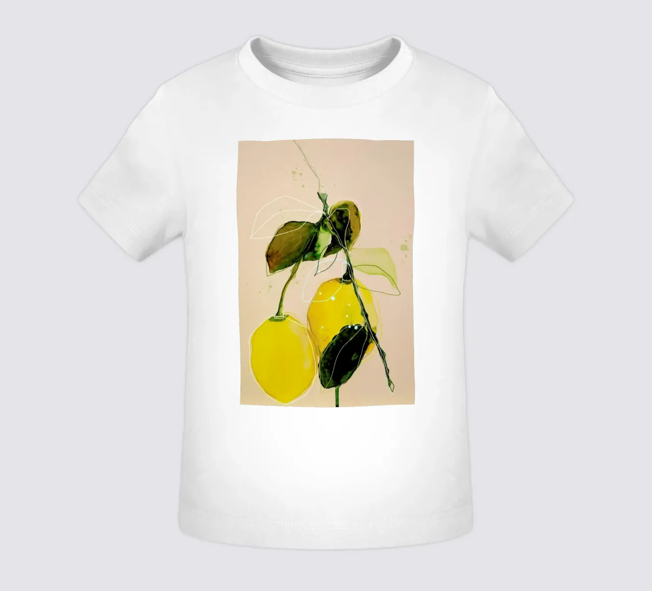 Lemonstudy 02 maglietta neonato da Leigh Viner