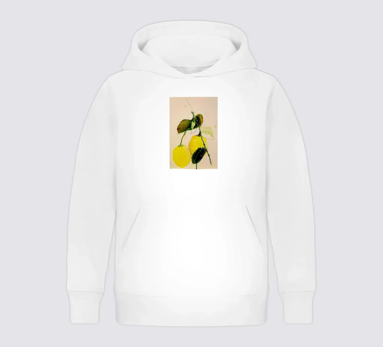 Lemonstudy 02 felpa bambino con cappuccio da Leigh Viner