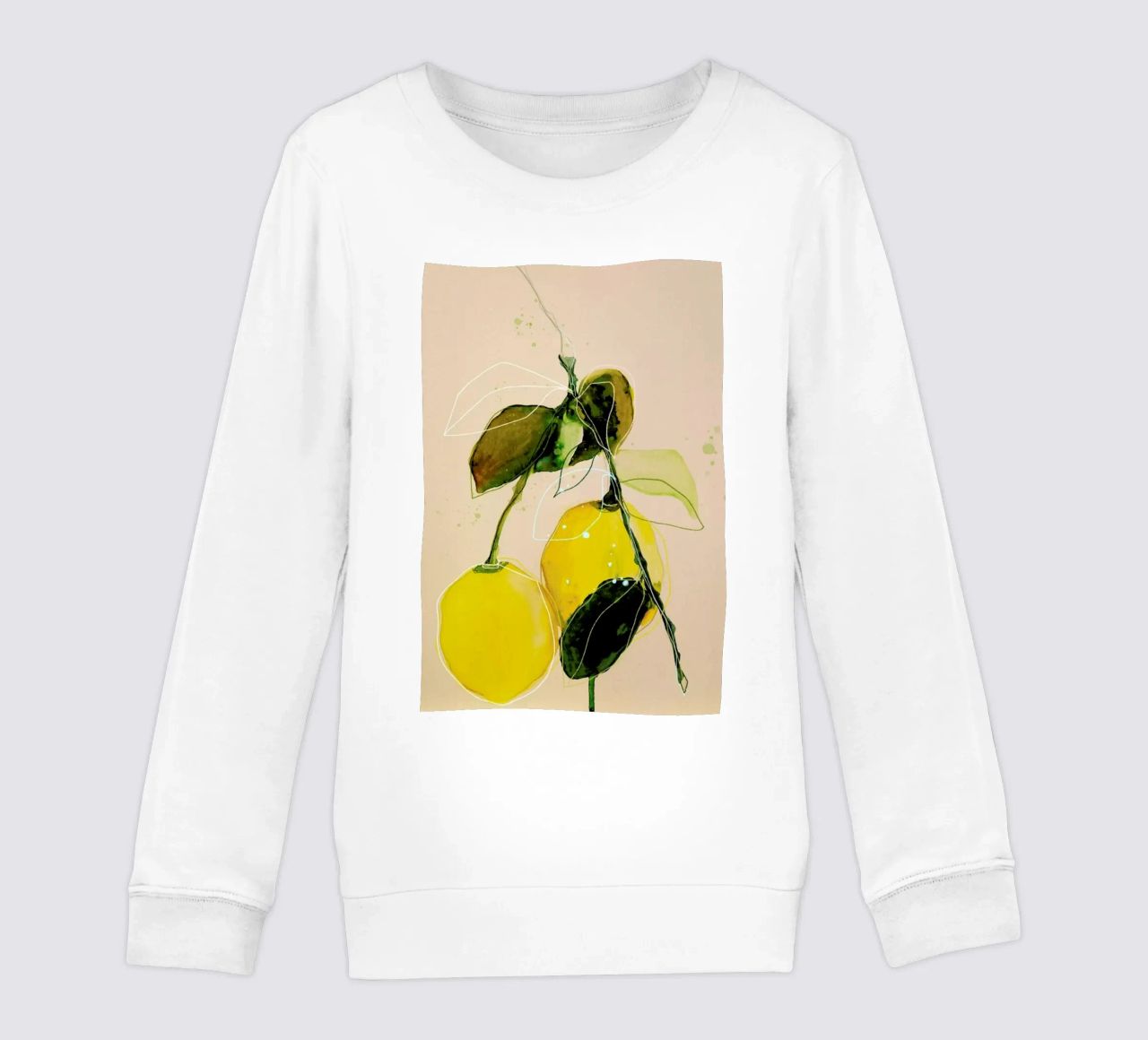 Lemonstudy 02 felpa bambino da Leigh Viner