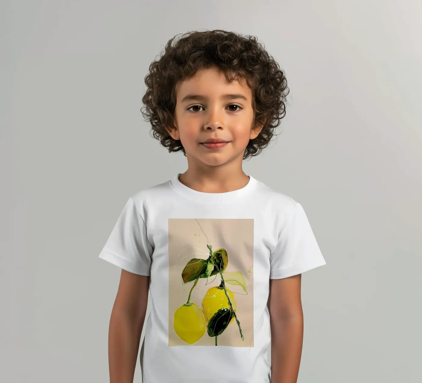 Lemonstudy 02 kinder t-shirt van Leigh Viner