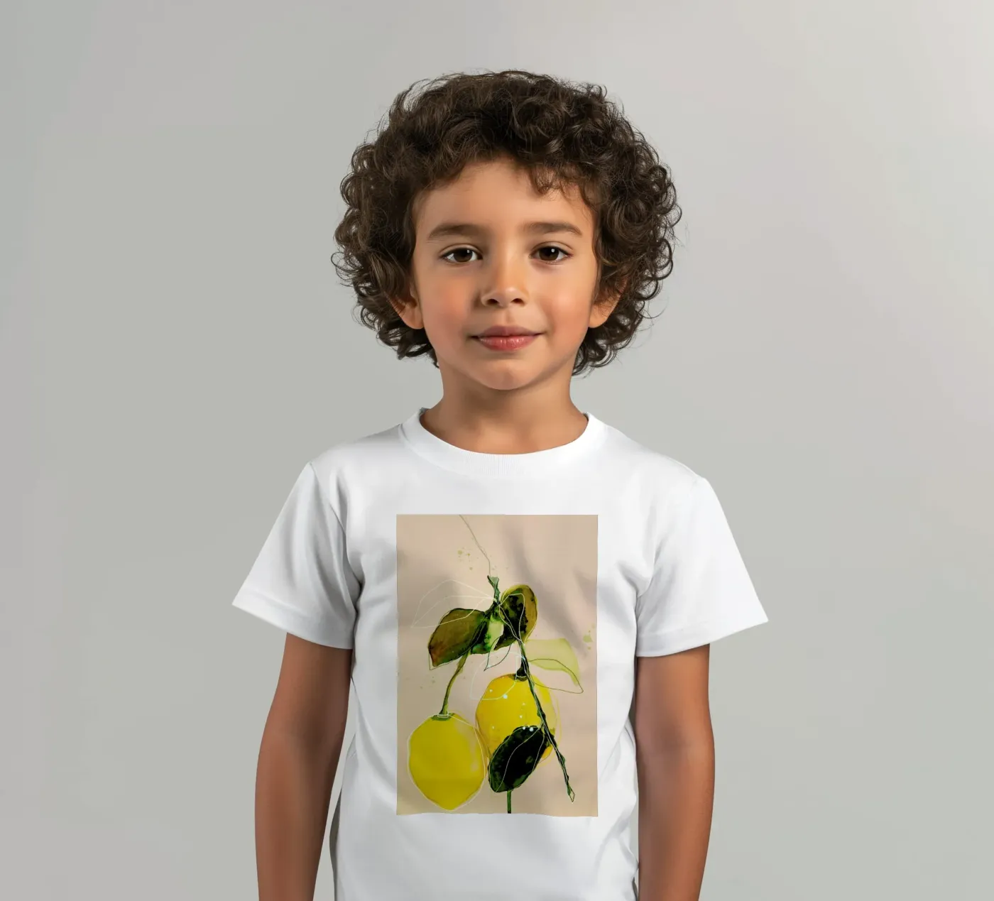 Lemonstudy 02 kinder t-shirt van Leigh Viner