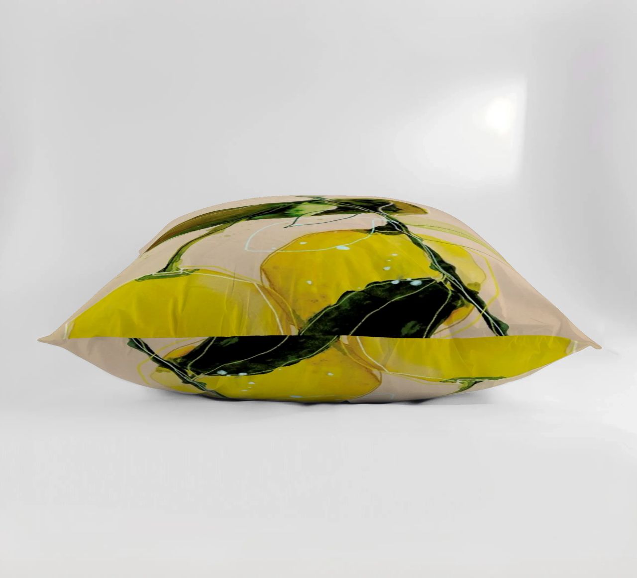 Lemonstudy 02 cuscino da Leigh Viner