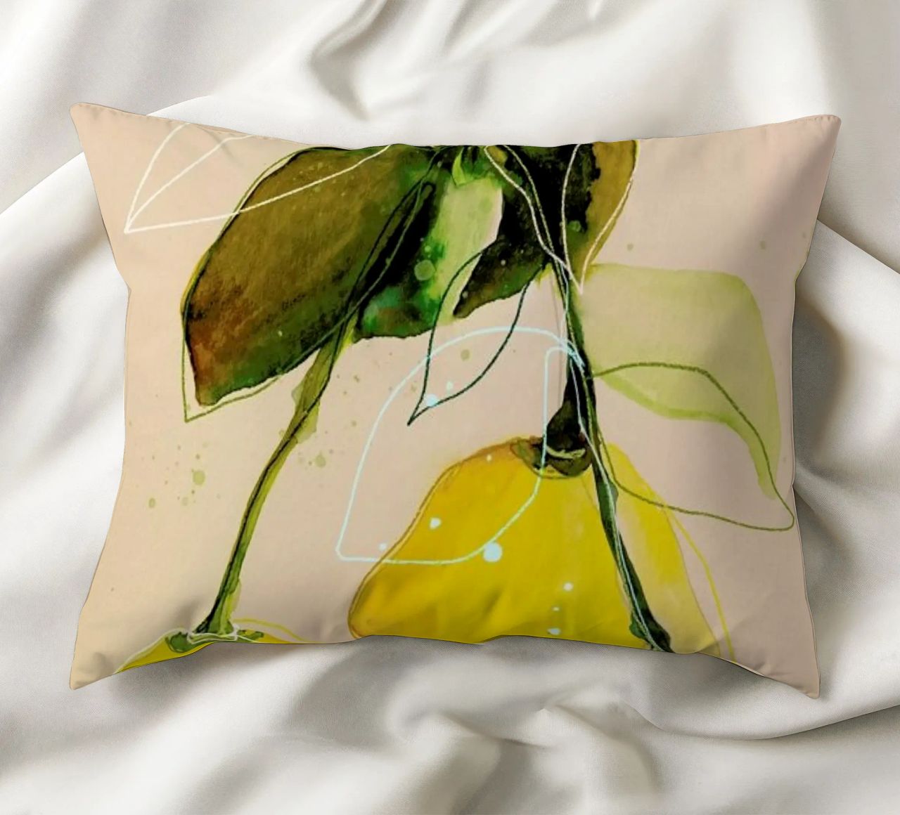 Lemonstudy 02 cuscino da Leigh Viner