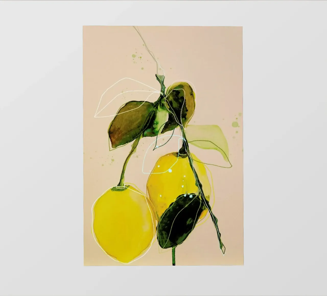 Lemonstudy 02 pellicola backlit da Leigh Viner