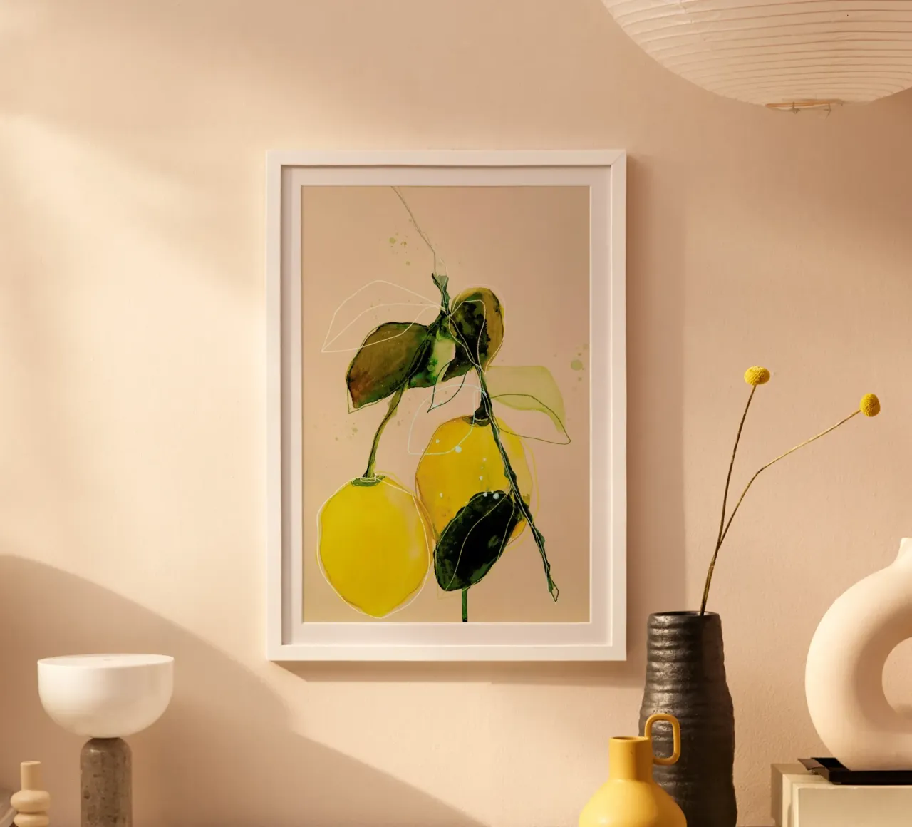 Lemonstudy 02 poster by Leigh Viner