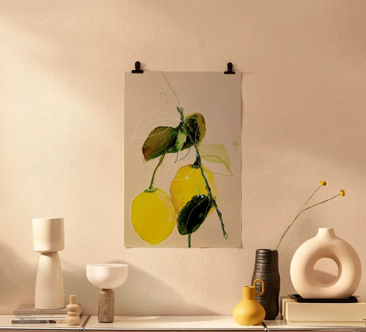 Lemonstudy 02 poster by Leigh Viner