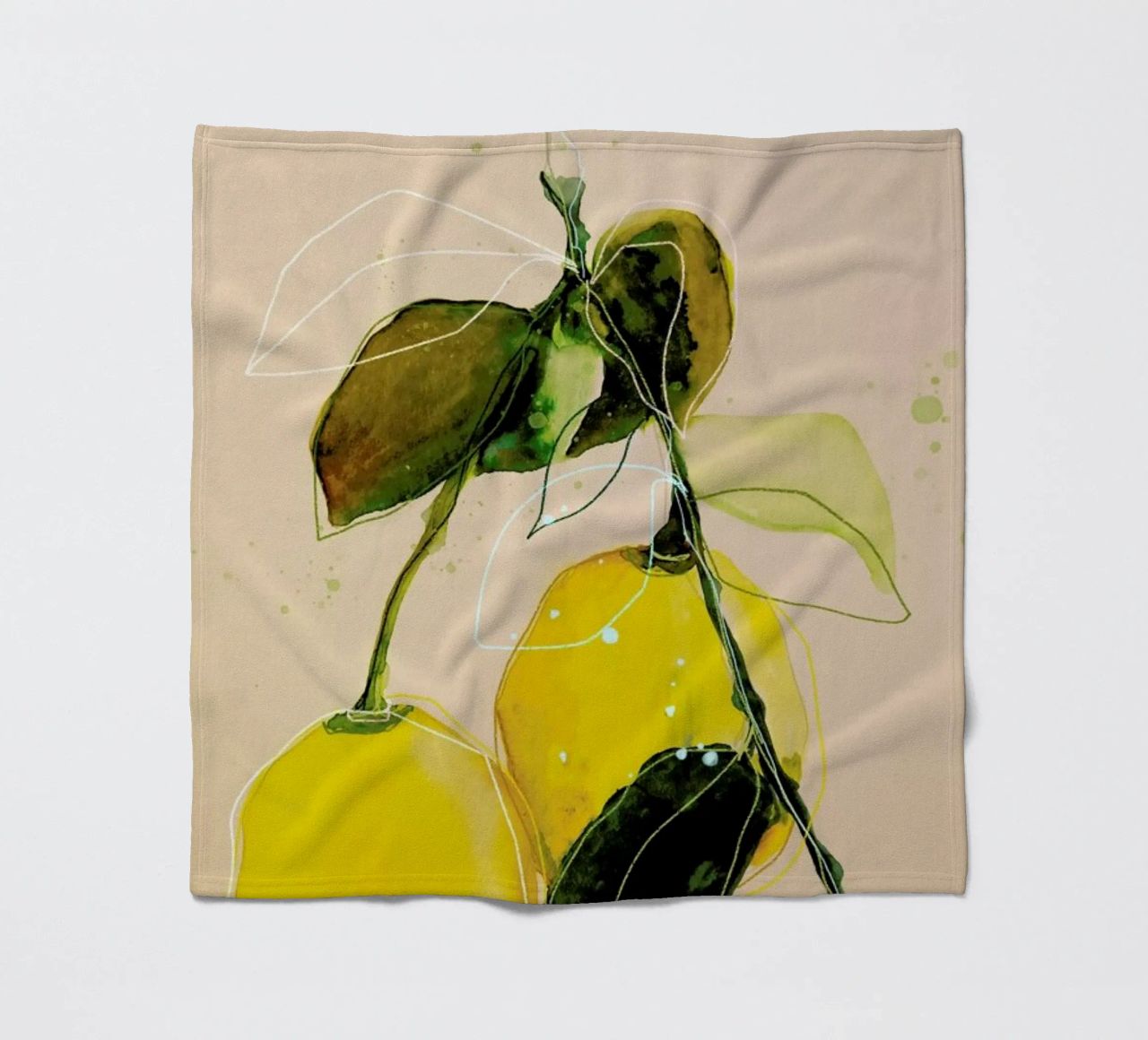 Lemonstudy 02 coperta in pile da Leigh Viner