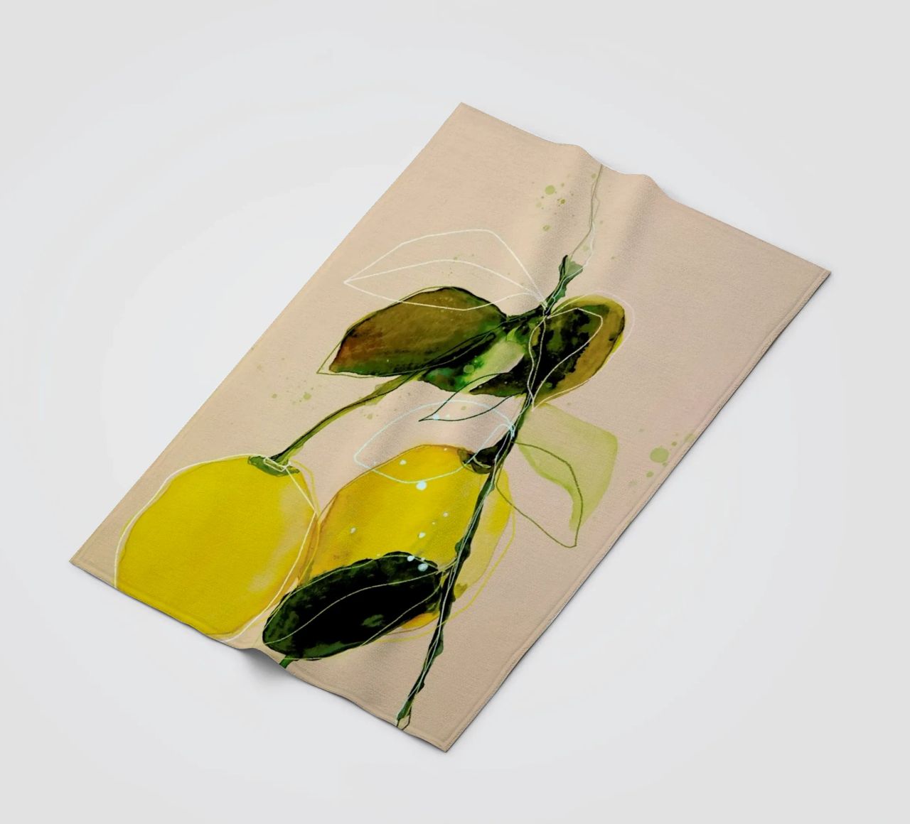 Lemonstudy 02 coperta in pile da Leigh Viner