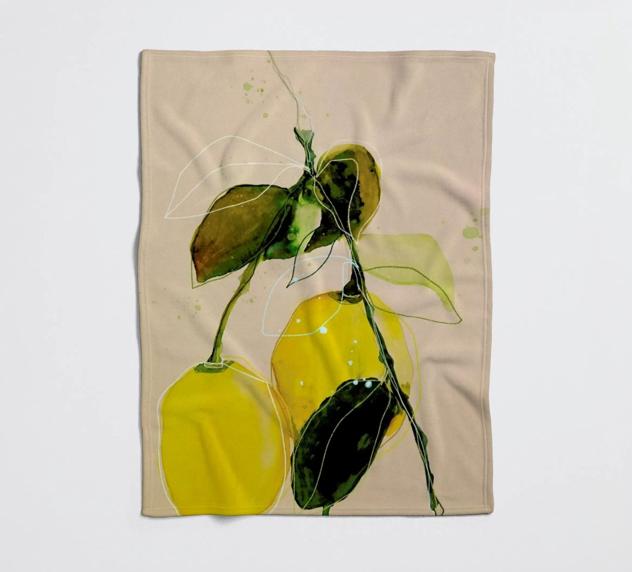 Lemonstudy 02 coperta in pile da Leigh Viner
