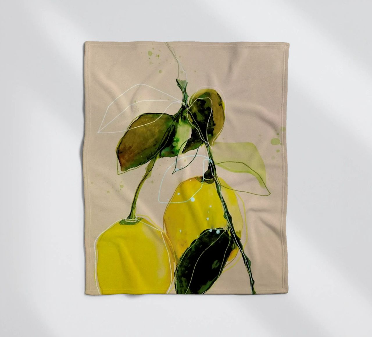 Lemonstudy 02 coperta in pile da Leigh Viner