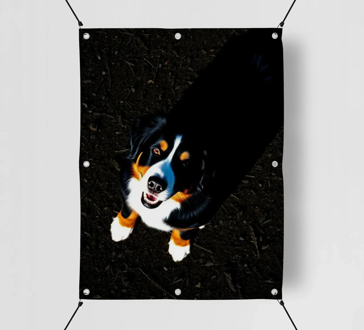 Bellissimo cane da montagna bernese #143 telo in pvc da Yumis.Beargang.and.Me