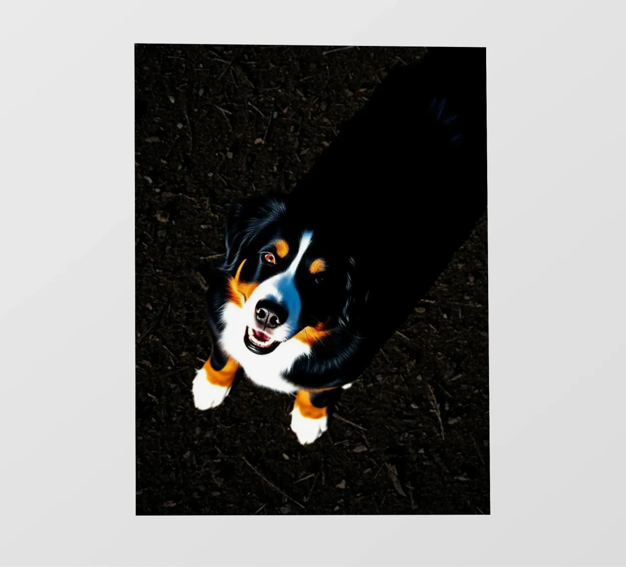 Bellissimo cane da montagna bernese #143 telo in pvc da Yumis.Beargang.and.Me