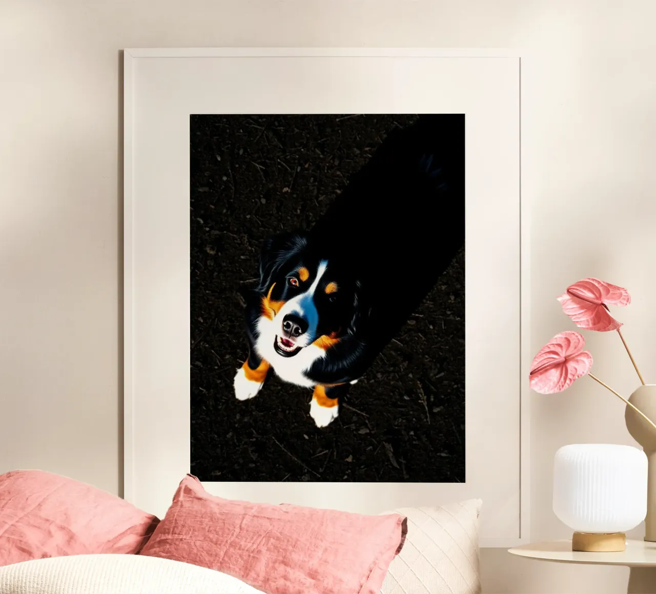 Bellissimo cane da montagna bernese #143 poster da Yumis.Beargang.and.Me