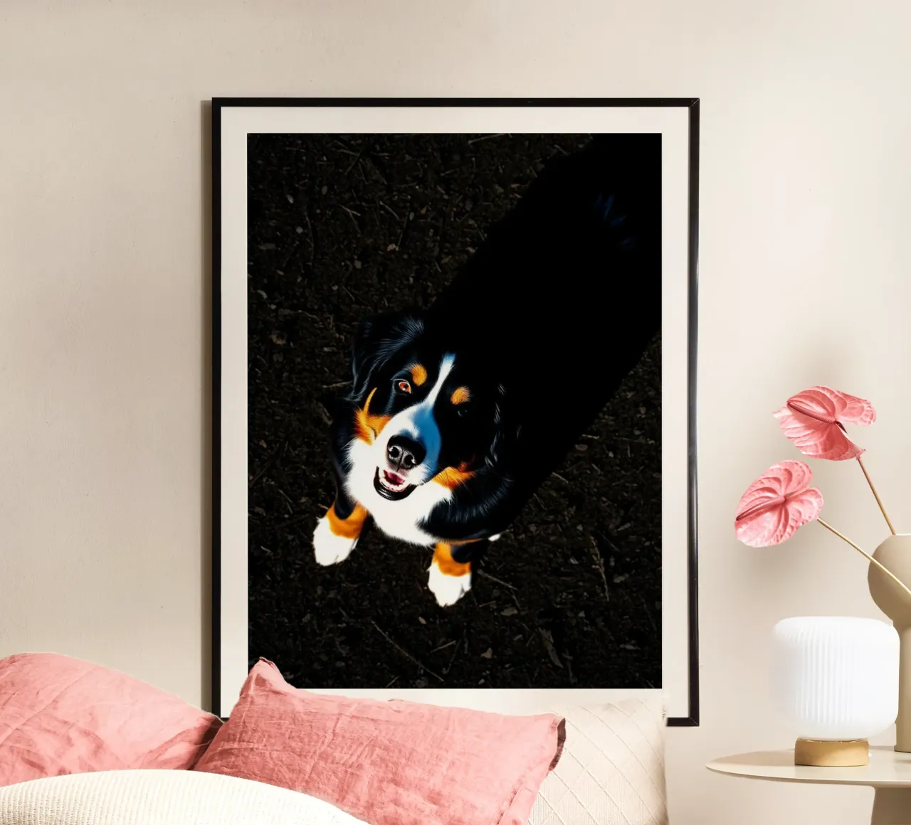 Bellissimo cane da montagna bernese #143 poster da Yumis.Beargang.and.Me