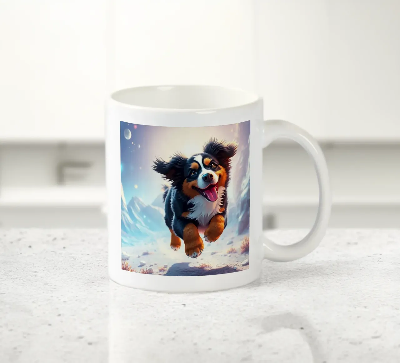 Bellissimo cane da montagna bernese #144 tazza in ceramica da Yumis.Beargang.and.Me