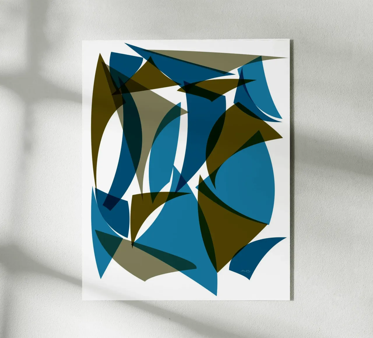 Tidal acrylic glass by Greg Mably Studio