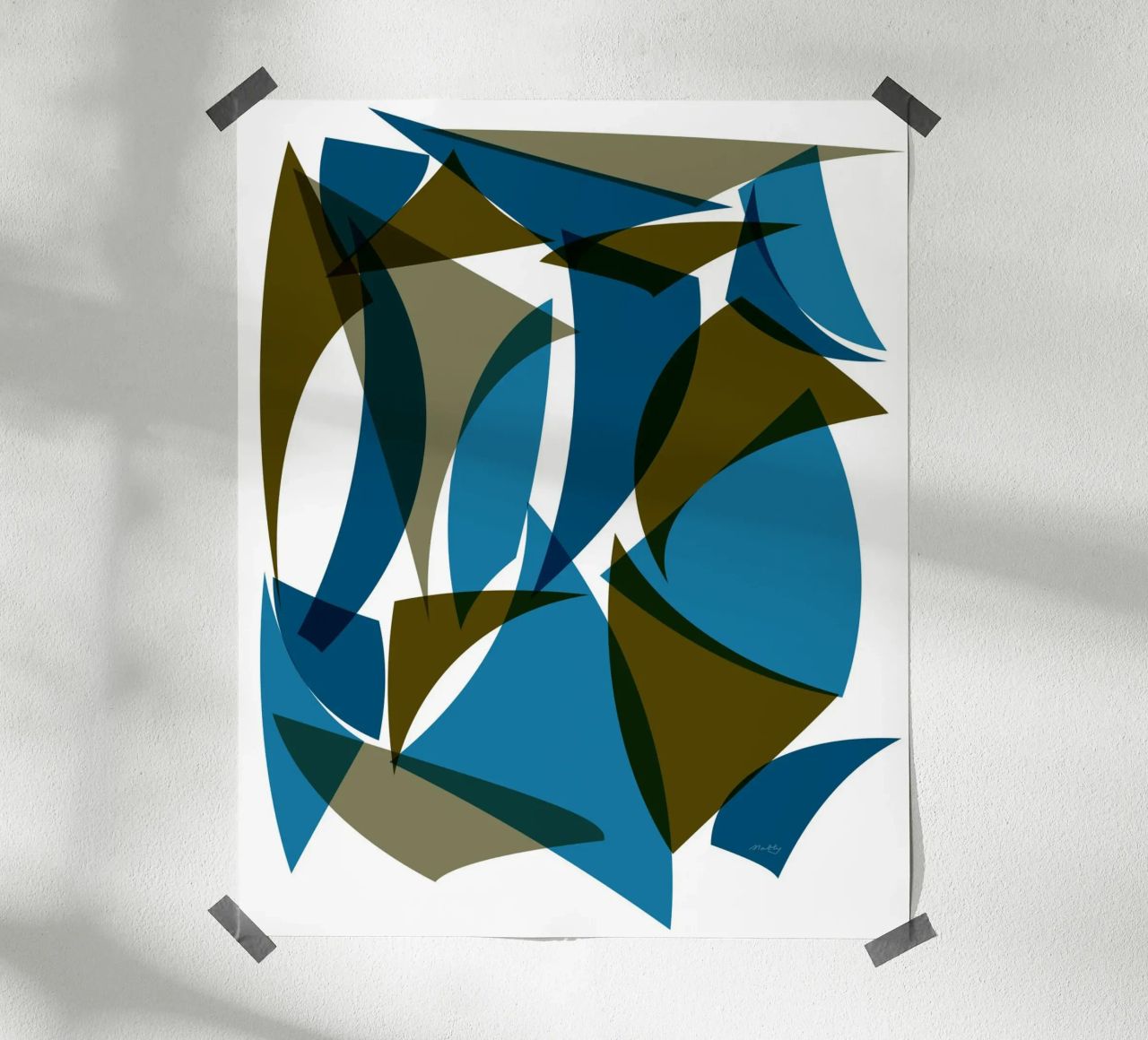 Tidal carta hahnemühle da Greg Mably Studio