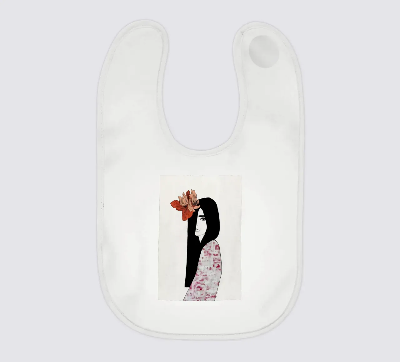 Iris Babylätzchen von Ramona Russu